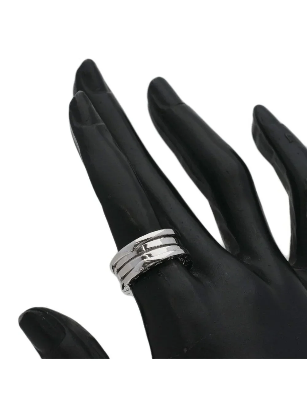 Bvlgari B-zero One Band 51 Ring 18k White Gold